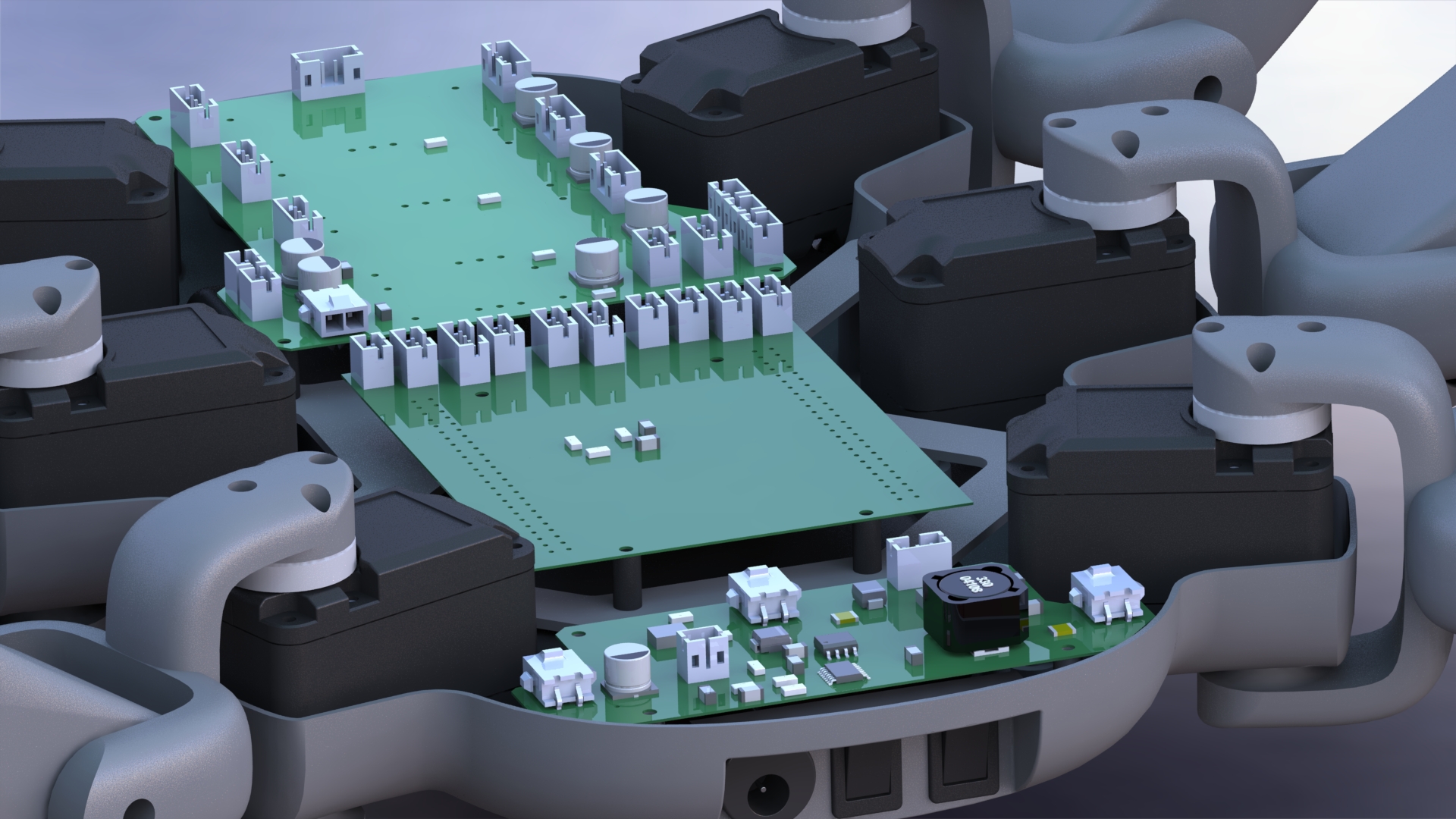 Animabot Rev2 – Electronic Integration | Anim4Bot