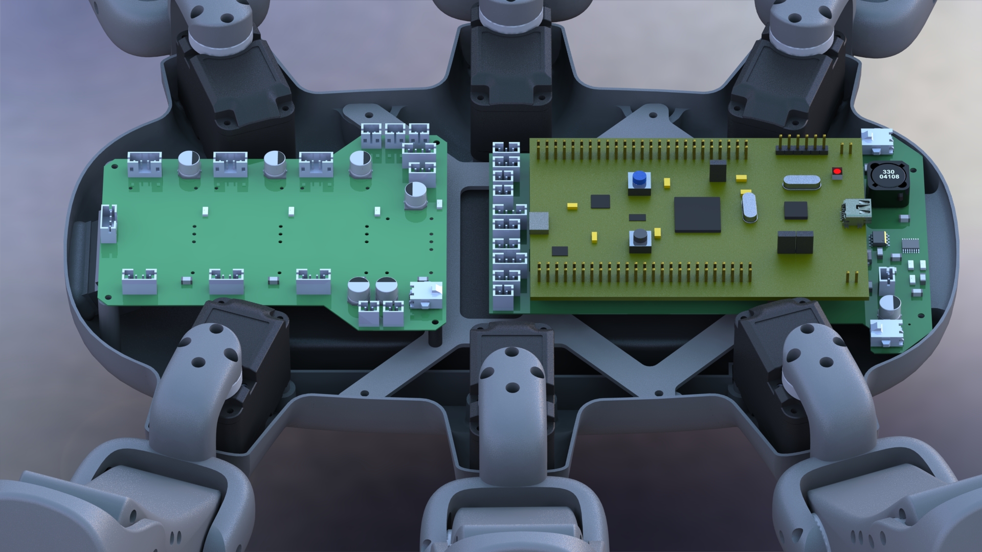 Animabot Rev2 – Electronic Integration | Anim4Bot
