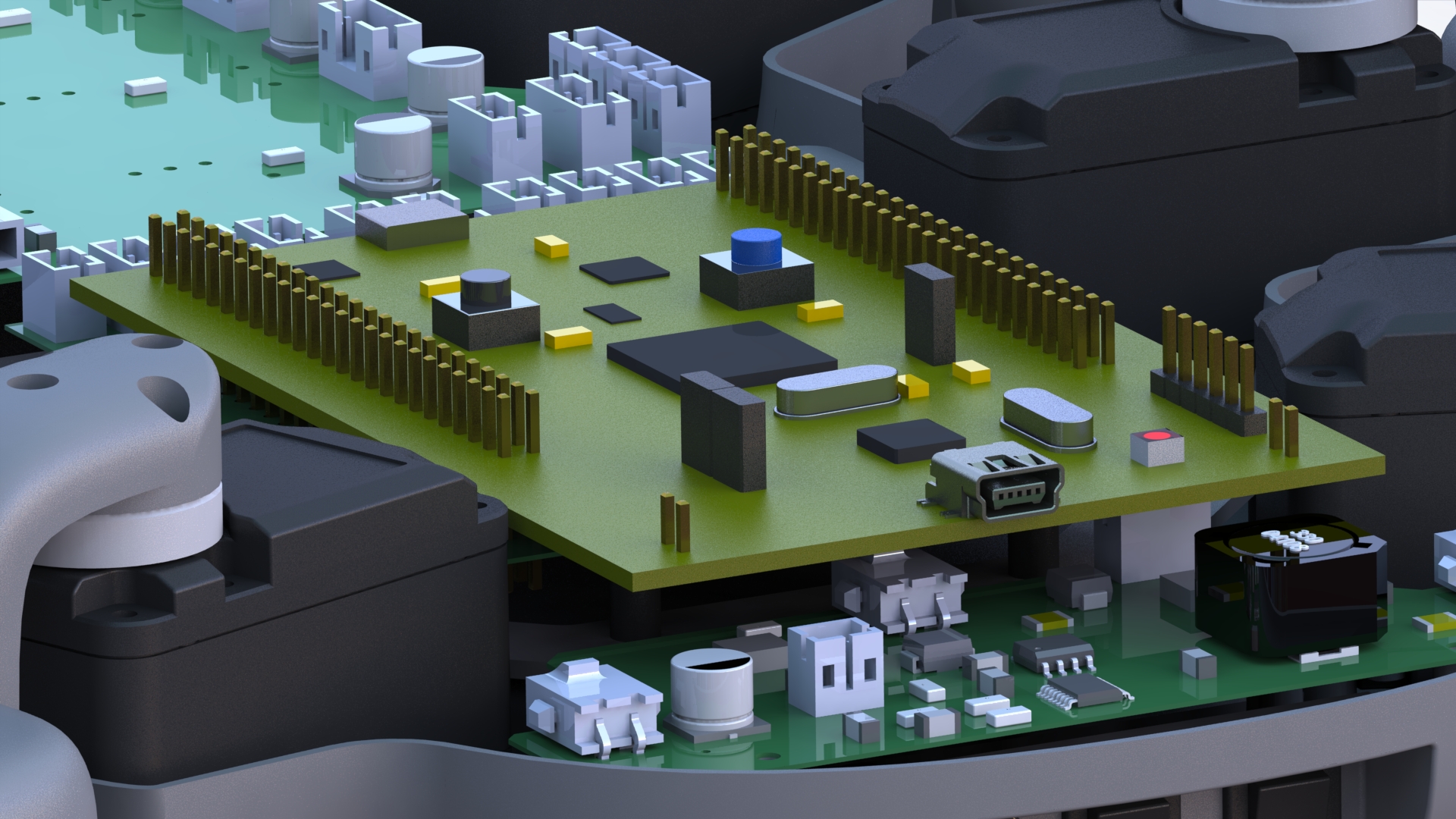 Animabot Rev2 – Electronic Integration | Anim4Bot